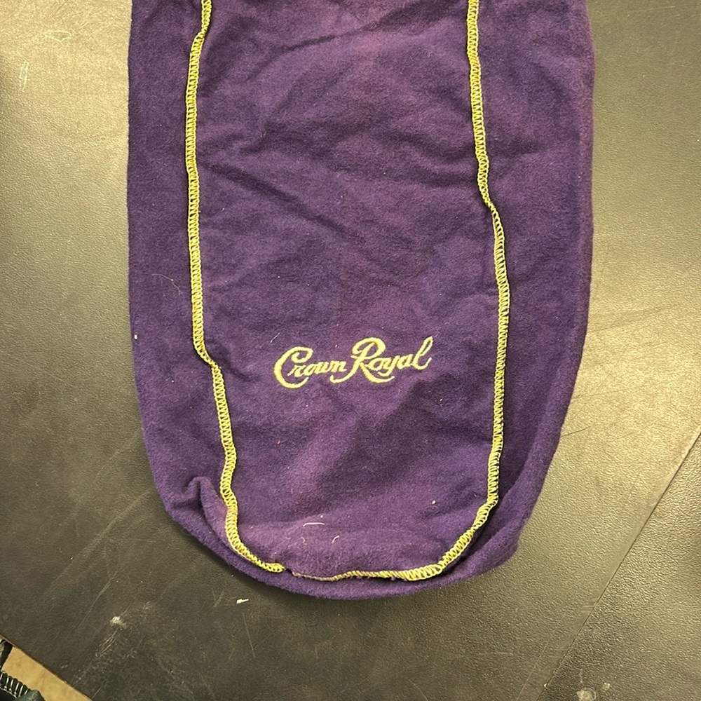 2 Crown Royal Purple Velvet Bag